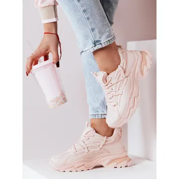 Dámské tenisky Dámské tenisky na silnější podrážce SOFTLACE ZY0655 Barva: Růžová, Velikost: 39