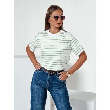 Dámská halenka Dámské tričko RILANT RY2563 Barva: Zelená, Velikost: L