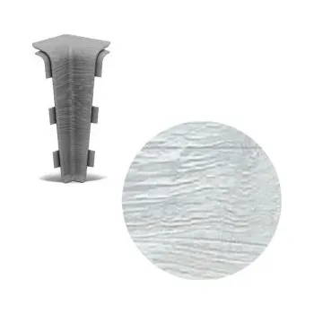 Salag AC AP28/1 vnitřní růžek k soklové liště SG75, PVC Dub beskydský, 1 ks