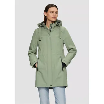 Dámská parka s.Oliver dámská přechodová bunda zelená Velikost: 42