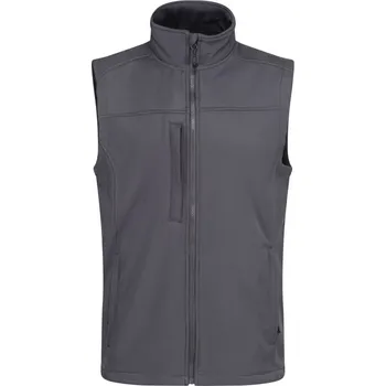 pracovní vesta Regatta Professional Vesta Flux TRA 788, softshellová COT36A788zr305-seal grey 2XL Šedá seal