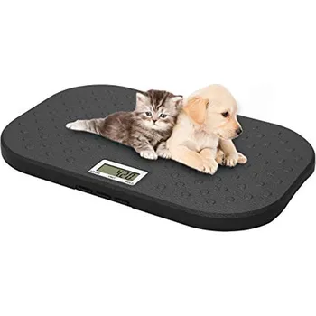 Hračka pro kočku i-pouch 40Kg Digitální váha Pet Vet Veterinary Scale Hmotnost Dietní váhy Elektronická široká platforma Přesnost 10g X001JYMU6L