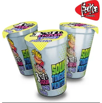 Žvýkačka DISKONT Cukrová vata kyselá barvící 20g