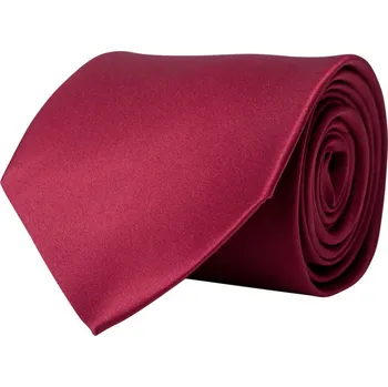 Opasek Korntex Kravata KXTIE8, klasická COT76TIE810899-dark red UNI Červená tmavá