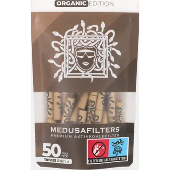 Příslušenství pro digestoř Medusa uhlíkové filtry 50 ks (5,9 mm) hnědé 1 ks