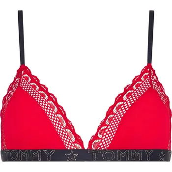 Podprsenka Dámská nevyztužená podprsenka Triangle Bralette Holiday UW0UW02634-XLG - Tommy Hilfiger S