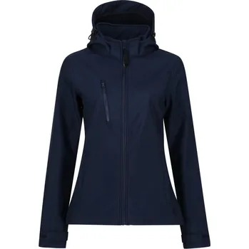 pracovní bunda Regatta Professional Bunda s kapucí Venturer TRA 702, softshellová, dámská COT36A7028572e-navy/navy L Navy