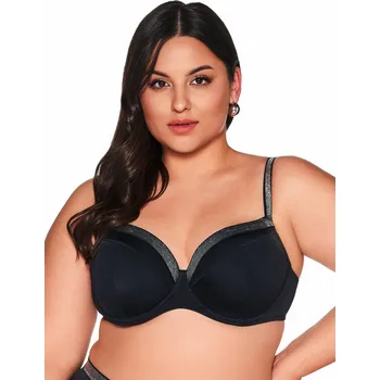 Dámské plavky PLAVKOVÁ PODPRSENKA SK 224 ČERNÁ černá 80F