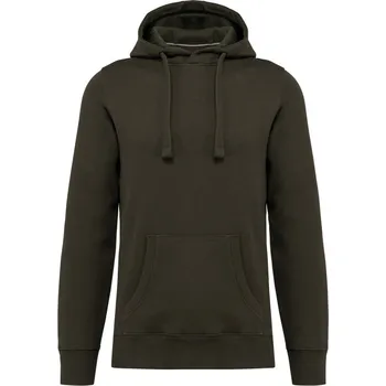 pracovní mikina Kariban Mikina Kariban K489 s kapucí, pánská COT20K48907213-dark khaki 3XL Khaki tmavá