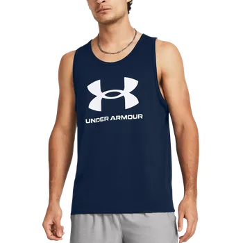 Pánské tílko Tílko Under Armour UA SPORTSTYLE LOGO TANK 1382883-408 Velikost M