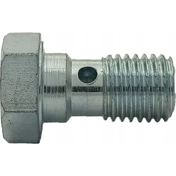 Brzdová hadice Šroub dutý - přepadový - banjo - pro oka M10x1,25 - pozink; SR-13