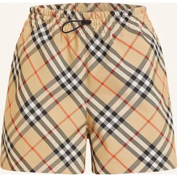 Dámské kraťasy Burberry Dámské Šortky, béžová / černá / červená, 42