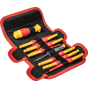 Šroubovák NEO TOOLS Šroubovákové nástavce s držákem 1000V, 12 ks.