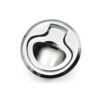 Nábytkové kování Nábytkový zámek do karavanů stříbrný (kov), l:44mm