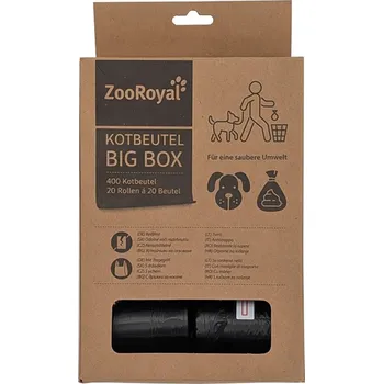 sáček na exkrement ZooRoyal sáčky na psí exkrementy Big Box 20 rolí á 20 sáčků