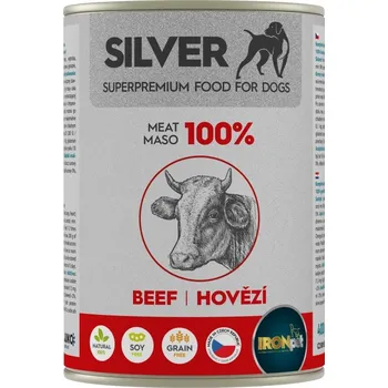 Krmivo pro psa IRONpet Gold Dog Vepřová krájená svalovina, konzerva Hmotnost (g/kg): bal. 6x 400g