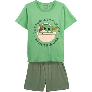 Dětské pyžamo The Mandalorian The force is strong Bavlna Zelená 6 let Velikost: 6 let