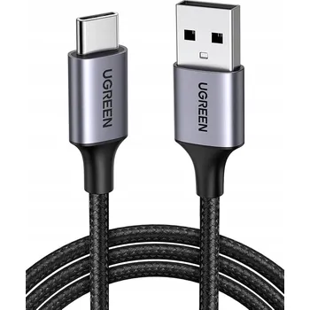 Datový kabel Kabel Ugreen USB typ C - USB typ C 0,5 m černý