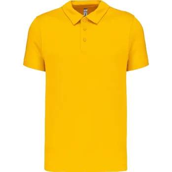 Pánské tričko Kariban Polokošile Kariban PA482 CoolPlus®, krátký rukáv, pánská COT20P482a2702-true yellow M Žlutá