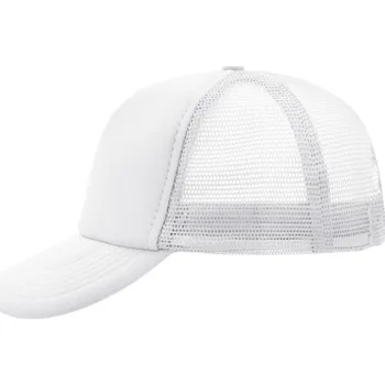 Pracovní přilba Myrtle Beach Kšiltovka MB 70, síťovaná, 5 panelová COT03007000199-white Bílá UNI