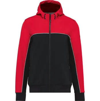 pracovní bunda Kariban Bunda Kariban WK450, softshellová COT20W45081413-black/red 3XL Černá/červená