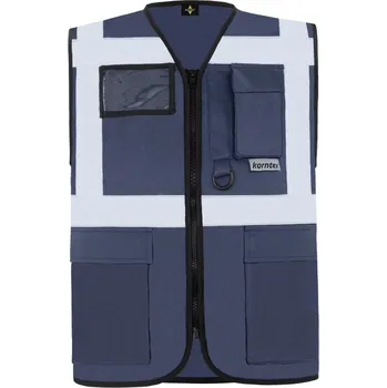 pracovní vesta Korntex Vesta KXMF – Berlin, multifunkční, reflexní COT76KXMF00314-navy Navy 4XL