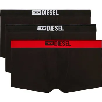 Boxerky SPODNÍ PRÁDLO DIESEL DAMIEN-GFT-3PACK BOXER-SHORTS BLACK