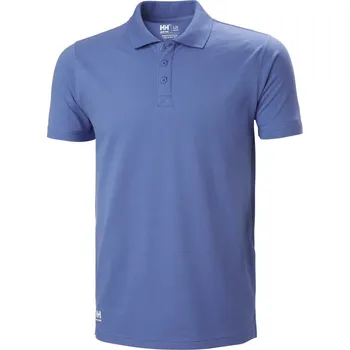 Pánské tričko Helly Hansen Polokošile Classic 79167, krátký rukáv, pánská COT59916746003-stone blue L Modrá stone
