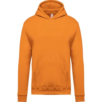 Chlapecké kalhoty Kariban Mikina Kariban K477 s kapucí, dětská COT20K477235w0-orange Oranžová 4-6