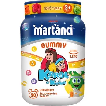 WALMARK Marťánci Gummy Karol a Kvído jaro/léto 50 tbl.
