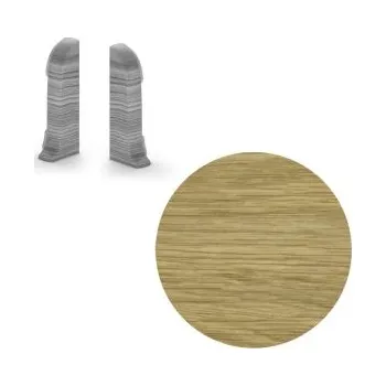 AC AP28 koncovka L+P k liště NGF56, PVC Gallego, v: 56 mm, 1 pár