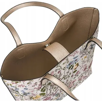 Kabelka Nákupní taška z umělé kůže Barva: vícebarevný || světle růžová