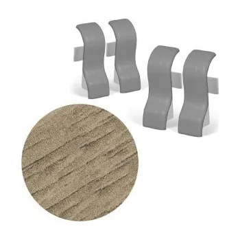 soklová lišta AC AP35 spojka k liště 08, Dub Grand přírodní, 4 ks