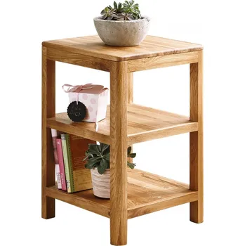 Knihovna Nízký regál ALO dub masiv