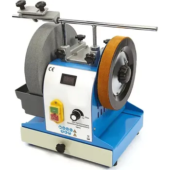 stolní bruska TrueTech Universální bruska na nože a nástroje, 250 mm, variabilní otáčky, 18 kg