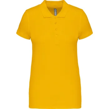 Pánské oblečení Kariban Polokošile Kariban K255, krátký rukáv, dámská COT20K25520013-yellow 3XL Žlutá