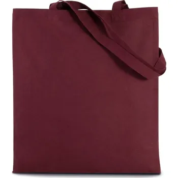 KiMood Taška KI 0223, bavlněná, krátké ucho, objem 13l COT19022305499-wine Vínová UNI