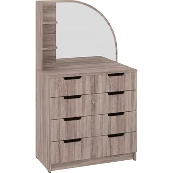 Toaletní stolek Slevadoma Toaletní stolek DRESS-05 Barva: dub truffle