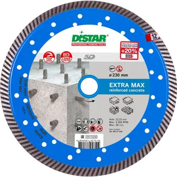 Řezný kotouč DISTAR Diamantový kotouč Ø 230 EXTRA MAX Blue 2,5mm
