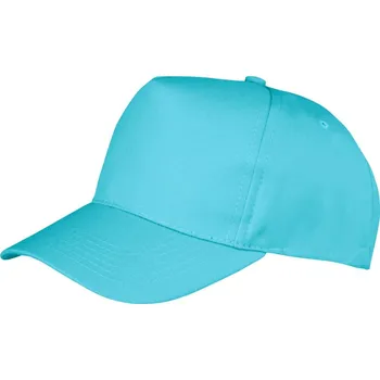 Pracovní přilba Result Headwear Kšiltovka RC 084X, 5 panelová COT28084X02299-aqua UNI Aqua