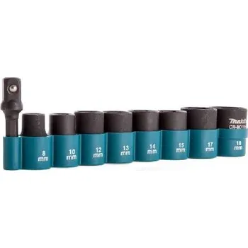 Ruční nářadí Makita Příslušenství - 9dílná sada nástrčných klíčů E-16639