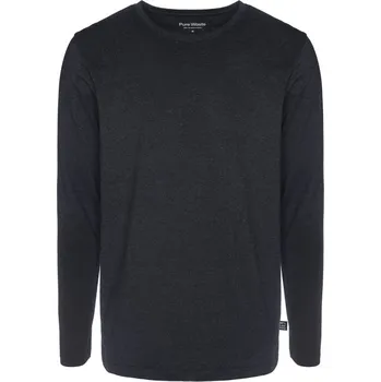 pracovní tričko Pure Waste Tričko LSMB, dlouhý rukáv, pánské COT74LSMB02003-anthracite L Antracitová