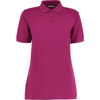 Pánské tričko Kustom Kit Polokošile Superwash KK 703, krátký rukáv, dámská COT430703e122b-magenta XS Purpurová