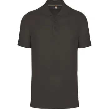 Pánské tričko Kariban Polokošile WK274, krátký rukáv, pánské COT20W27467013-dark grey 3XL Šedá tmavá