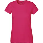 Neutral Tričko O80001 z bio bavlny, krátký rukáv, dámské COT77800104804-pink XL Růžová