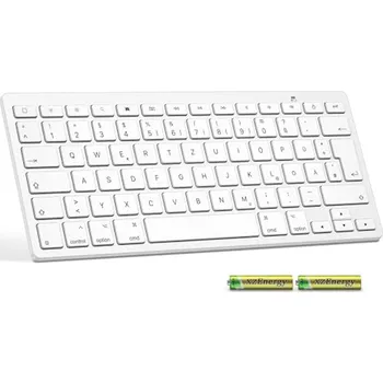 Klávesnice Německá klávesnice Bluetooth pro iPad, Emetok Ultra Slim QWERTZ Kompatibilní s iPad 10.2/9.7, iPad Pro 11/iPad Pro 12.9, iPad Ai X001XDPWAJ