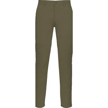 Pánské kalhoty Kariban Kalhoty Kariban K740 chino, pánské COT20K740081u7-light khaki 42 Khaki světlá