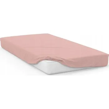 Bavlněné Jersey&nbsp;prostěradlo SOFT 220x200 cm + 25 cm růžové