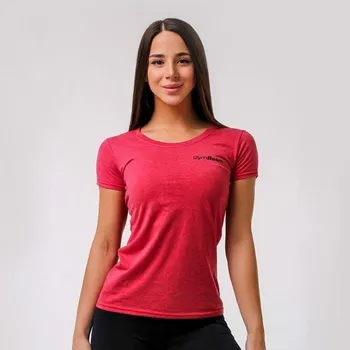 Dámské oblečení GymBeam Dámské tričko Basic Vintage Red S
