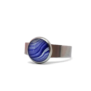 Prsten Maj šperky Modrý prsten